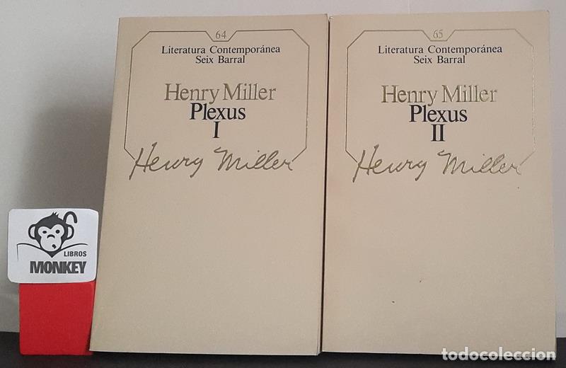 Libros: Plexus I y II. Dos Vol&uacute;menes - Henry Miller - Foto 1