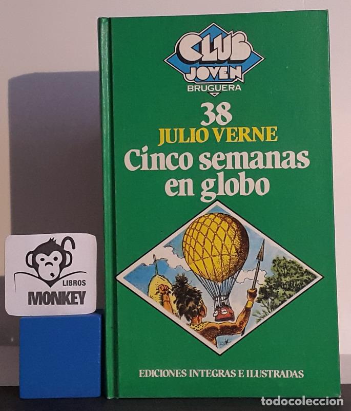 Libros: Cinco semanas en globo - Julio Verne - Foto 1