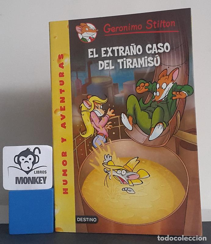 Libros: El extra&ntilde;o caso del tiramis&uacute; - Ger&oacute;nimo Stilton - Foto 1