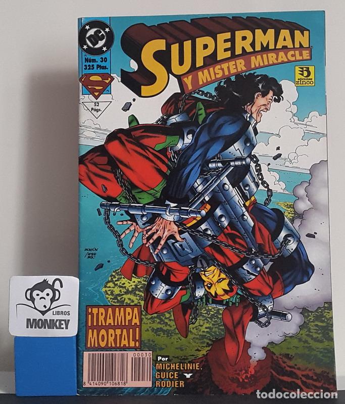 Libros: Superman y Mister Miracle. Trampa mortal. Num 30 - Micheline Guide y Rodier