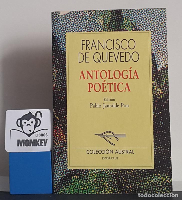 Libros: Antolog&iacute;a po&eacute;tica - Francisco de Quevedo - Foto 1