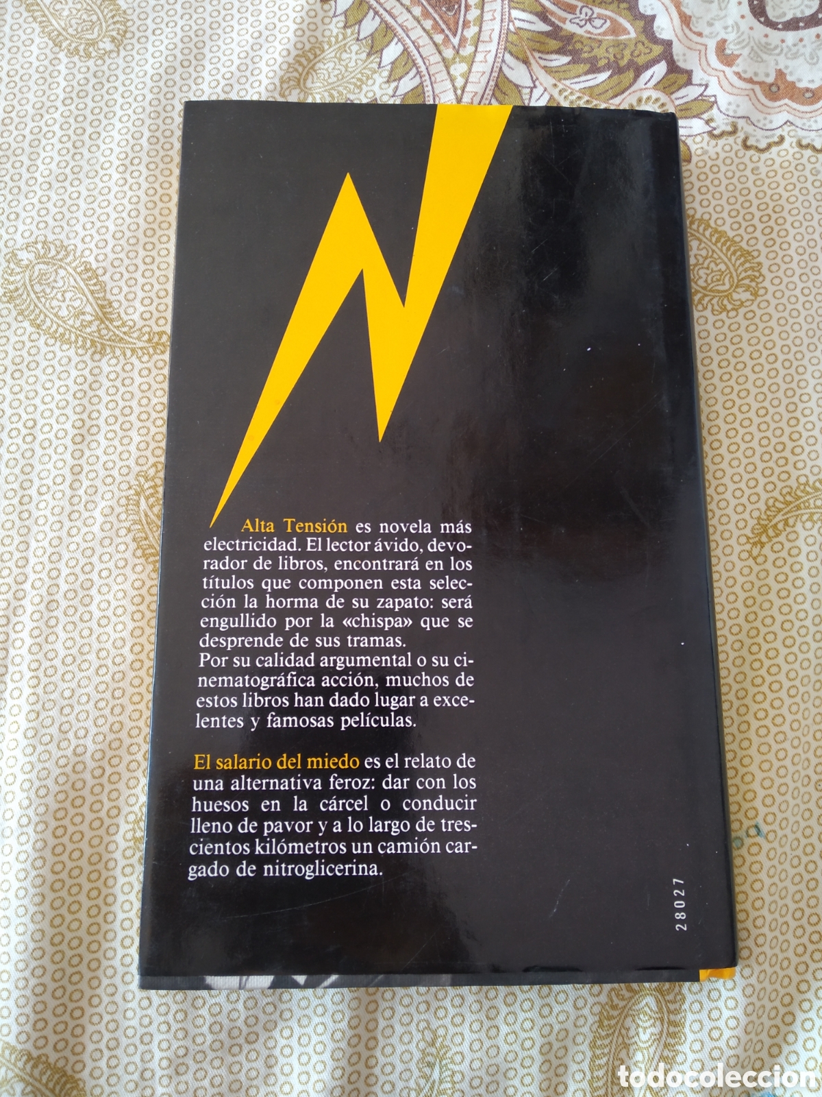 Libros: LIBRO EL SALARIO DEL MIEDO DE GEORGES ARNAUD CIRCULO DE LECTORES - Foto 2