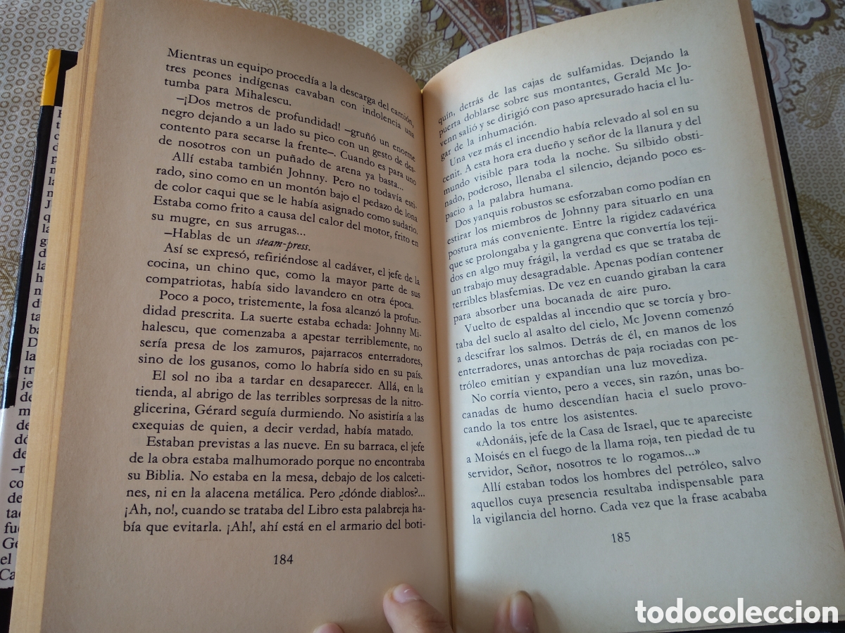 Libros: LIBRO EL SALARIO DEL MIEDO DE GEORGES ARNAUD CIRCULO DE LECTORES - Foto 5