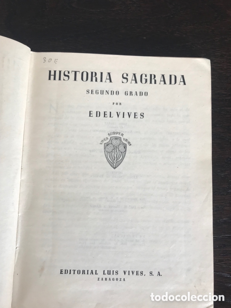Libros: Libro, historia sagrada - Foto 1