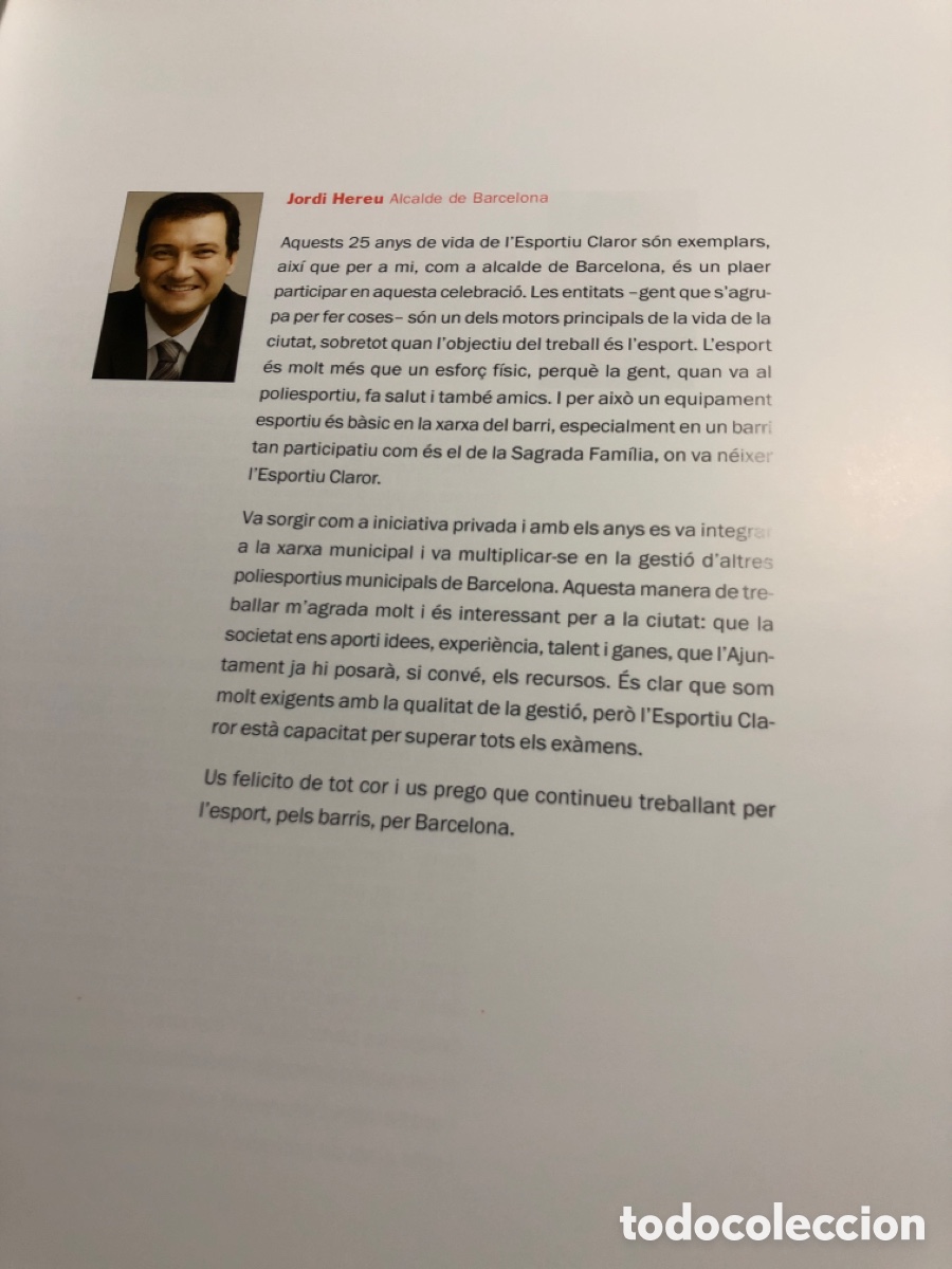 Libros: LIBRO 25 ANYS DEL CLAROR FUNDACI&Oacute; ( AJUNTAMENT DE BARCELONA) - Foto 6