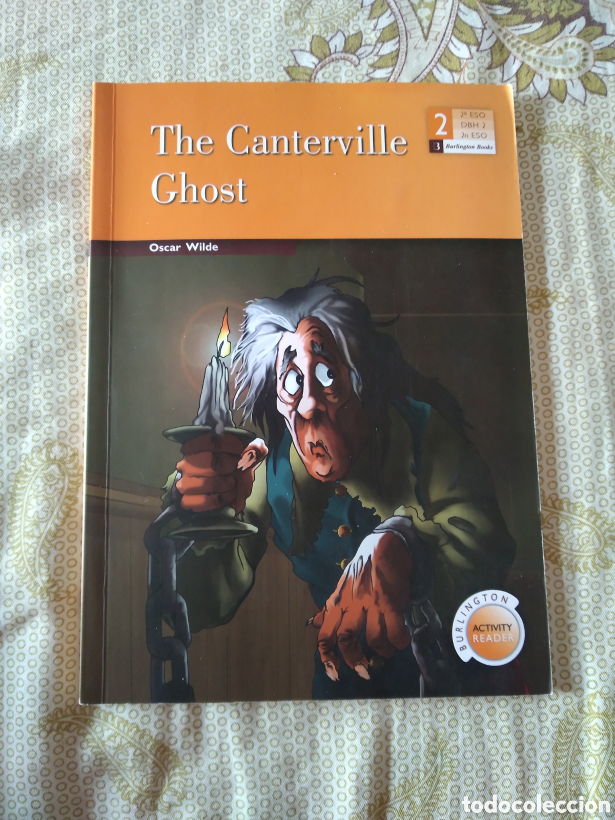 Libros: LIBRO BOOK THE CANTERVILLE GHOST EN INGL&Eacute;S DE OSCAR WILDE BURLINGTON ACTIVITY READER - Foto 1