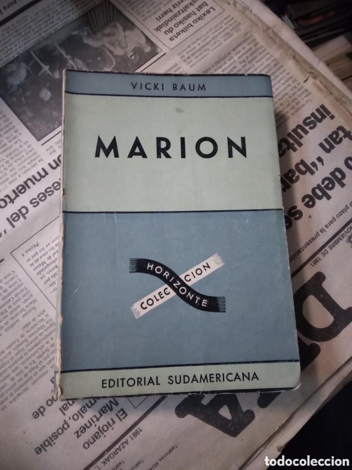 Libros: Vicki Baum, Mario, Editorial Sudam&eacute;ricana - Foto 1