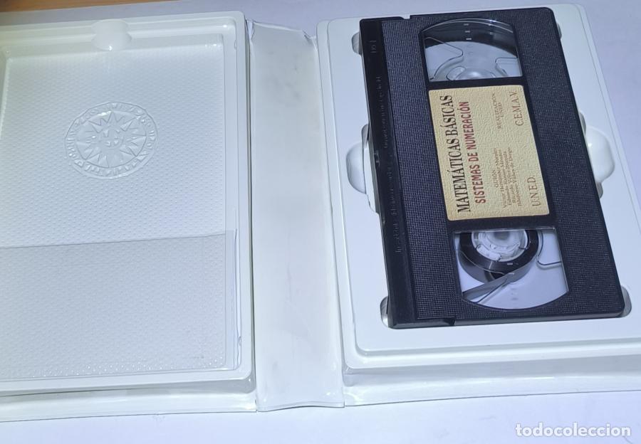 Libros: VHS - uned - matem&aacute;ticas b&aacute;sicas - sistemas de numeraci&oacute;n - tdk79 - - Foto 2