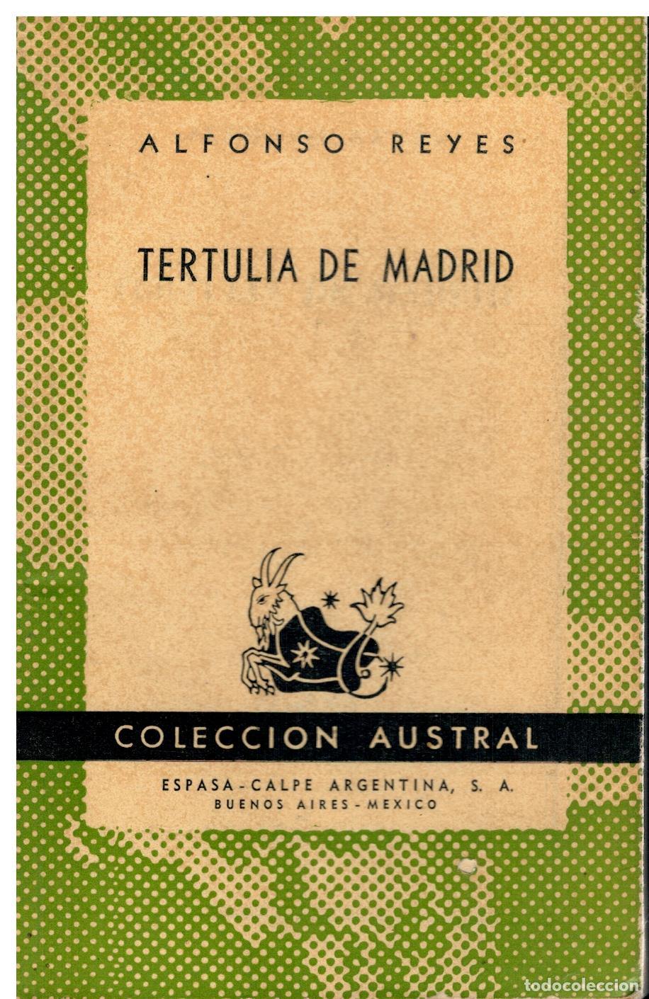 Libros: TERTULIA DE MADRID. Con sellos biblioteca. - Foto 1