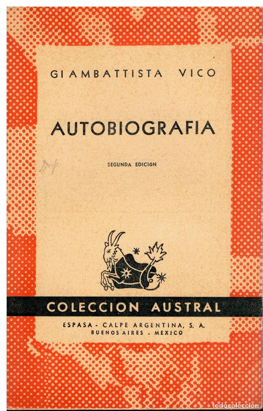 Libros: AUTOBIOGRAF&Iacute;A. Con sellos exp. biblioteca. - Foto 1