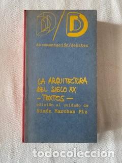Libros: LA ARQUITECTURA DEL SIGLO XX, TEXTOS - Foto 1
