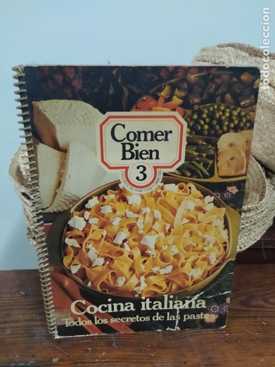 B&uuml;cher: Cocina Italiana. Todos los secretos de la pasta. Comer Bien 3. L.28105-190