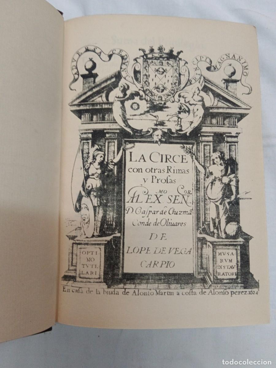 Libros: LA CIRCE CON OTRAS RIMAS Y PROFAS - Lope de Vega - Foto 3
