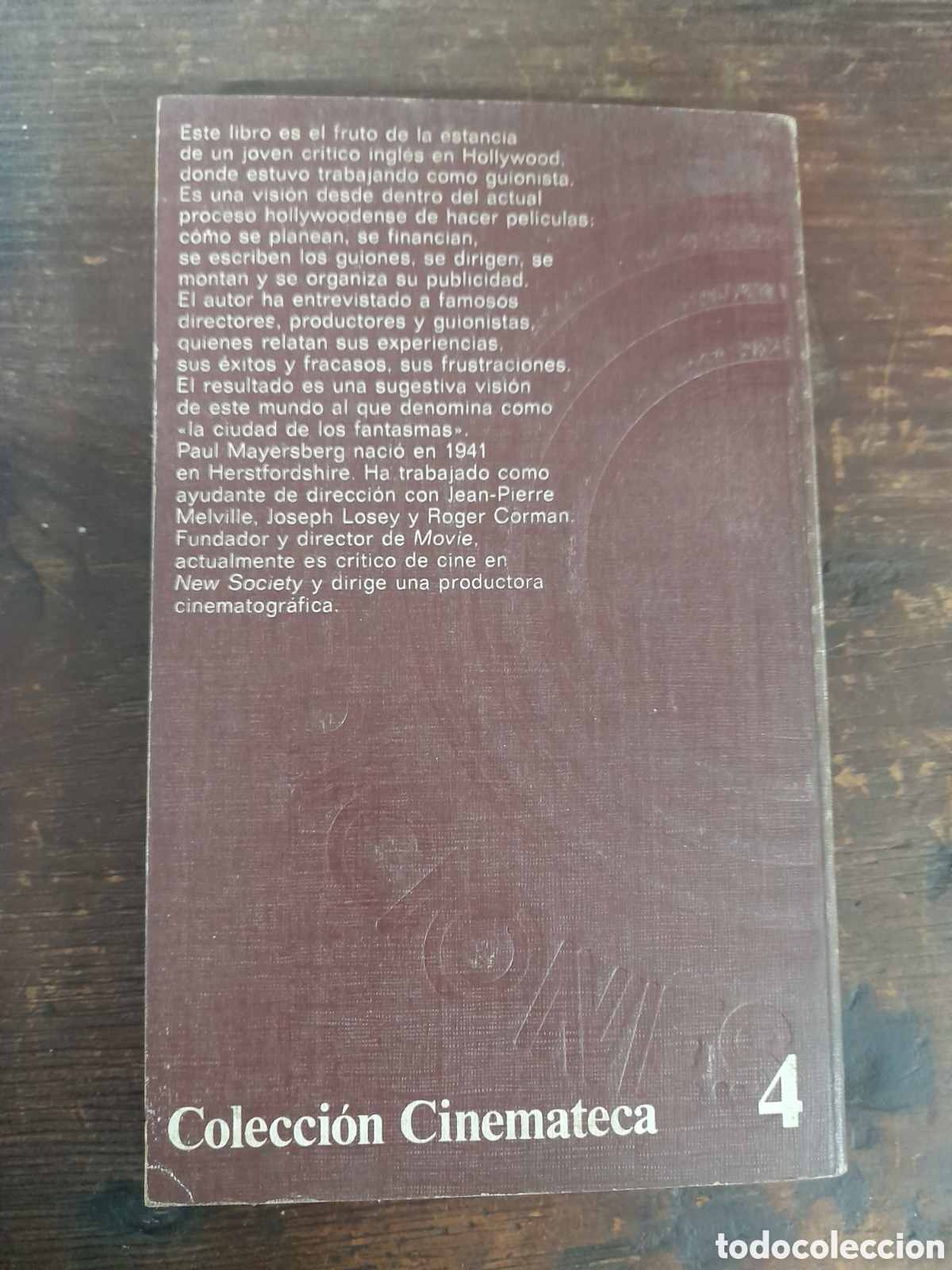 Libros: Hollywood. La Casa Encantada, Paul Mayersberg - ANAGRAMA 1971 - Foto 3