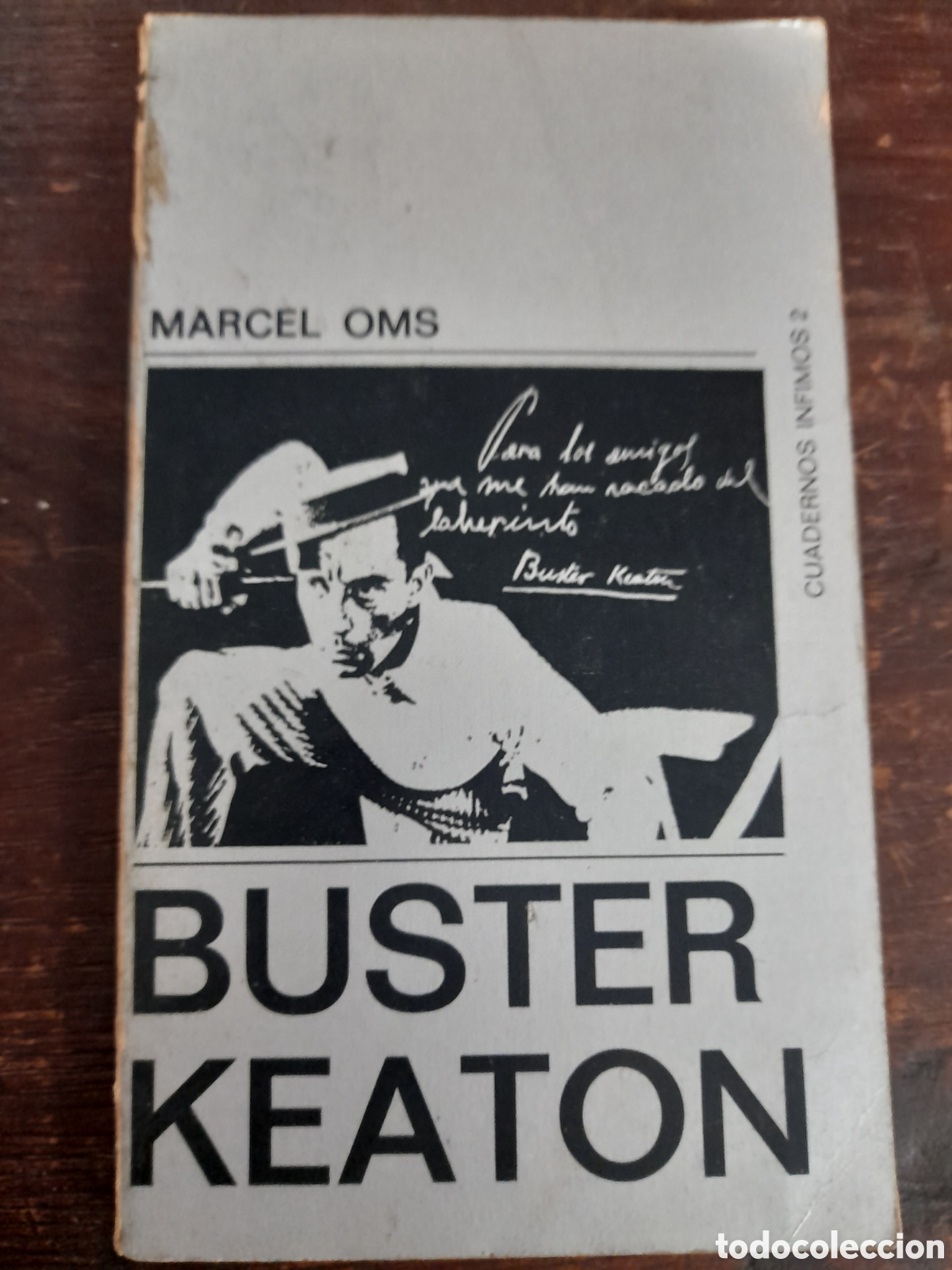 Libros: Buster Keaton, Marcel Oms - TUSQUETS 1969 - Foto 1