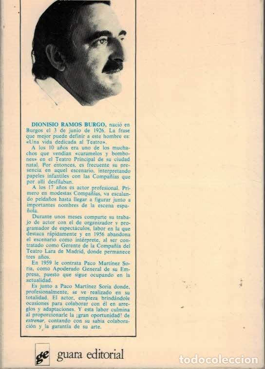 Libros: PACO MART&Iacute;NEZ SORIA. Su vida y sus &eacute;xitos. - Ramos. Dionisio, - Foto 2