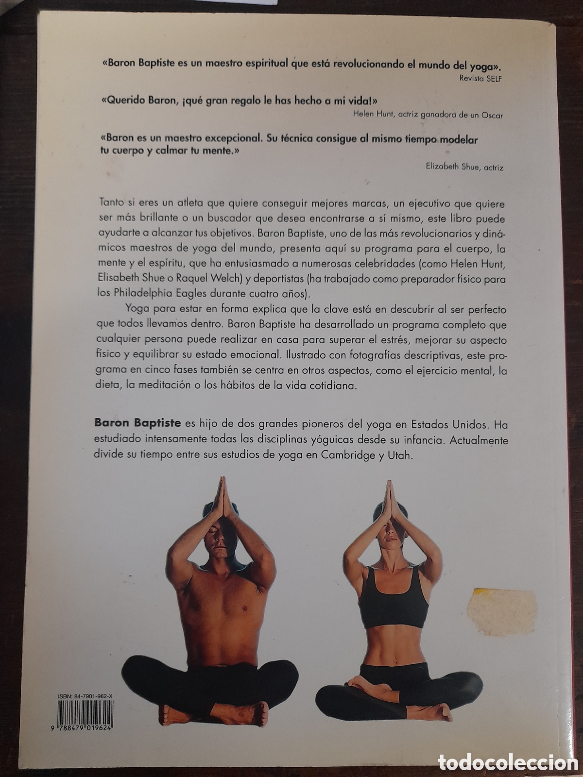Libros: Yoga Para Estar En Forma, Baron Baptiste - RBA INTEGRAL 2003 - Foto 4