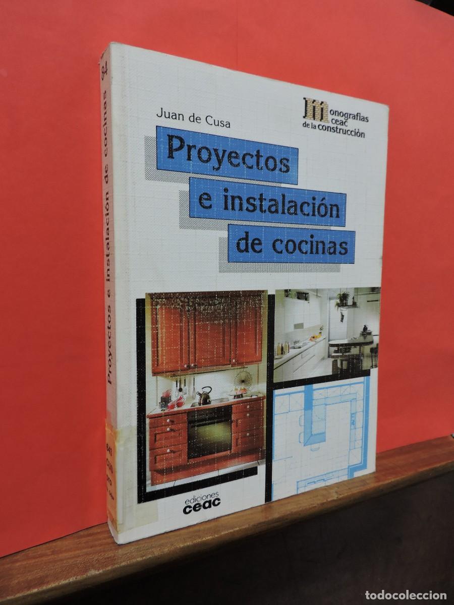 Libros: Proyectos e instalaci&oacute;n de cocinas. DE CUSA, Juan. Ed. CEAC. Barcelona, 1995 - Foto 1