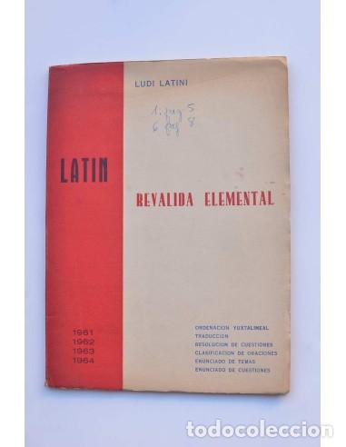 Libros: Ludi Latini. Lat&iacute;n. Rev&aacute;lida elemental - MOLINA S&Aacute;NCHEZ, Jos&eacute; - Foto 1