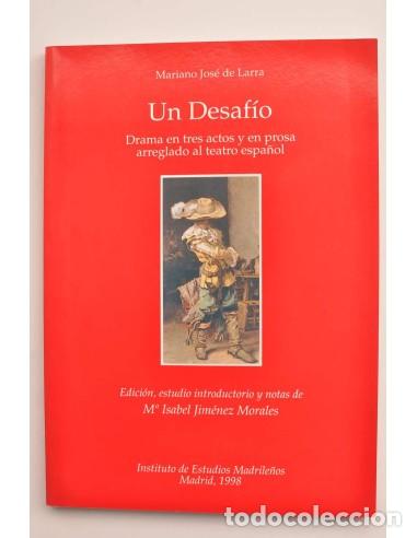 Libros: Un desaf&iacute;o - LARRA, Mariano Jos&eacute; de - Foto 1