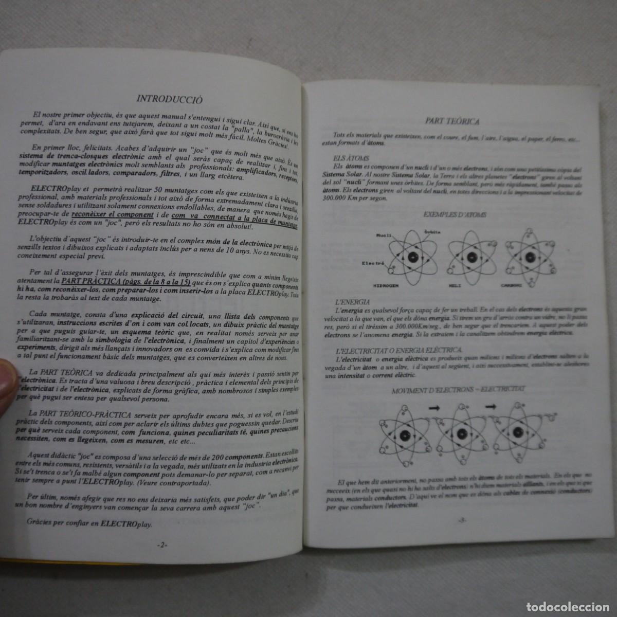 Libros: MANUAL DINSTRUCCIONS ELECTRO PLAY 50 - 1994 - CATALAN - Foto 4