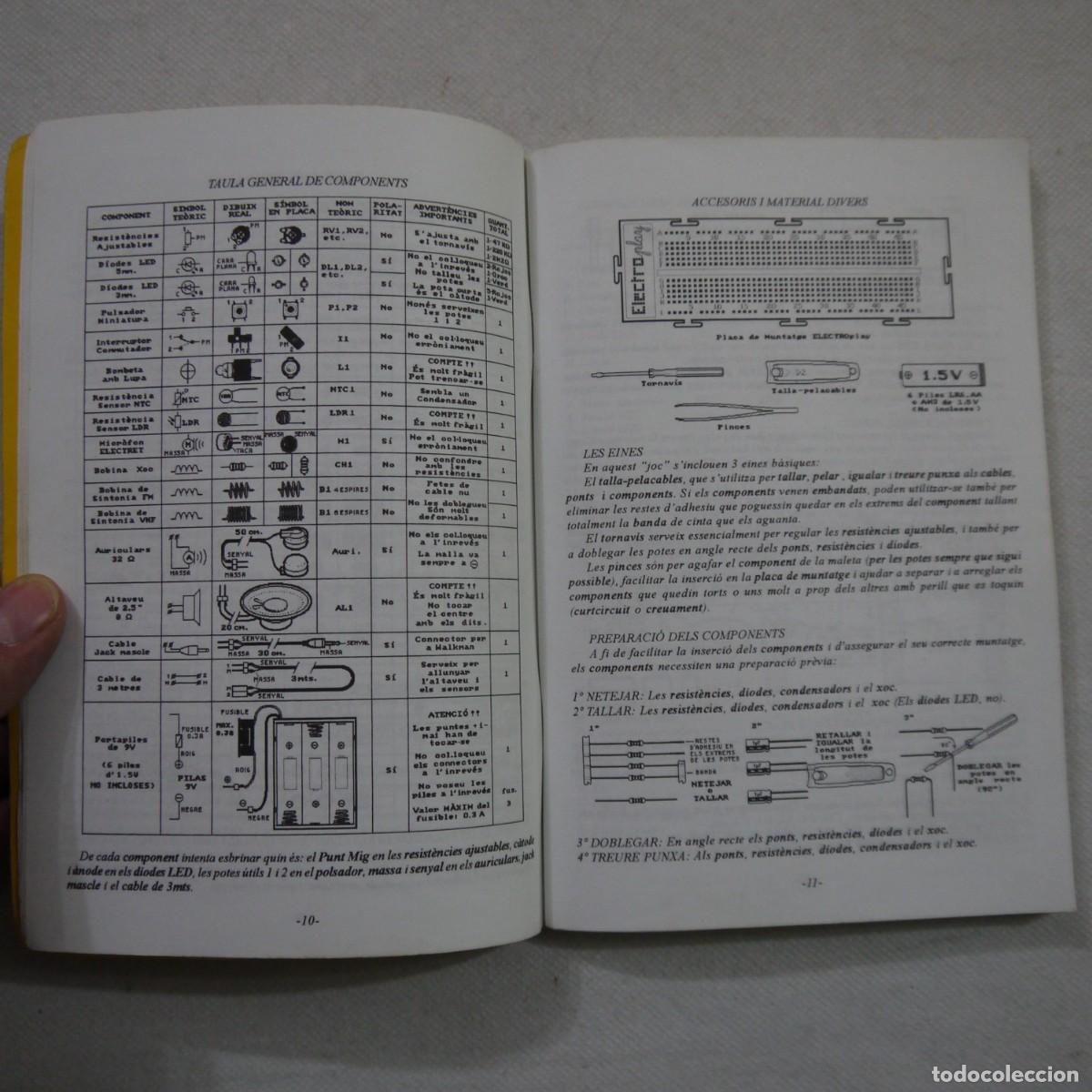 Libros: MANUAL DINSTRUCCIONS ELECTRO PLAY 50 - 1994 - CATALAN - Foto 6