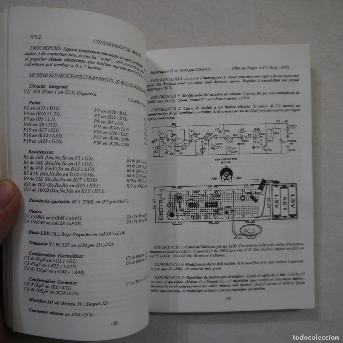Libros: MANUAL DINSTRUCCIONS ELECTRO PLAY 50 - 1994 - CATALAN - Foto 9