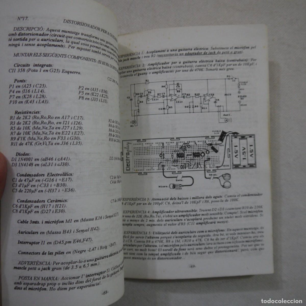 Libros: MANUAL DINSTRUCCIONS ELECTRO PLAY 50 - 1994 - CATALAN - Foto 10