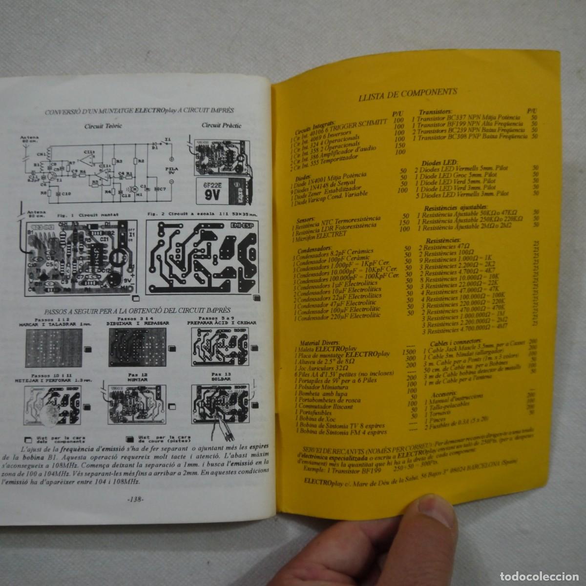 Libros: MANUAL DINSTRUCCIONS ELECTRO PLAY 50 - 1994 - CATALAN - Foto 15