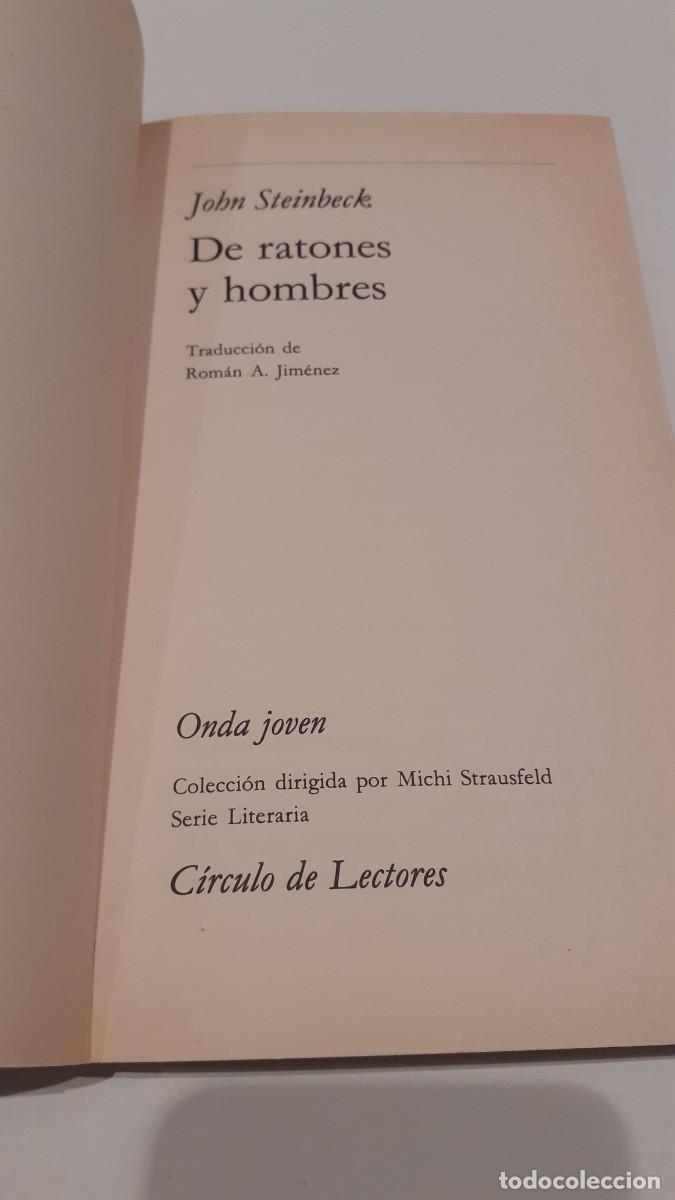 Libros: De ratones y hombres. John Steinbeck - Foto 4