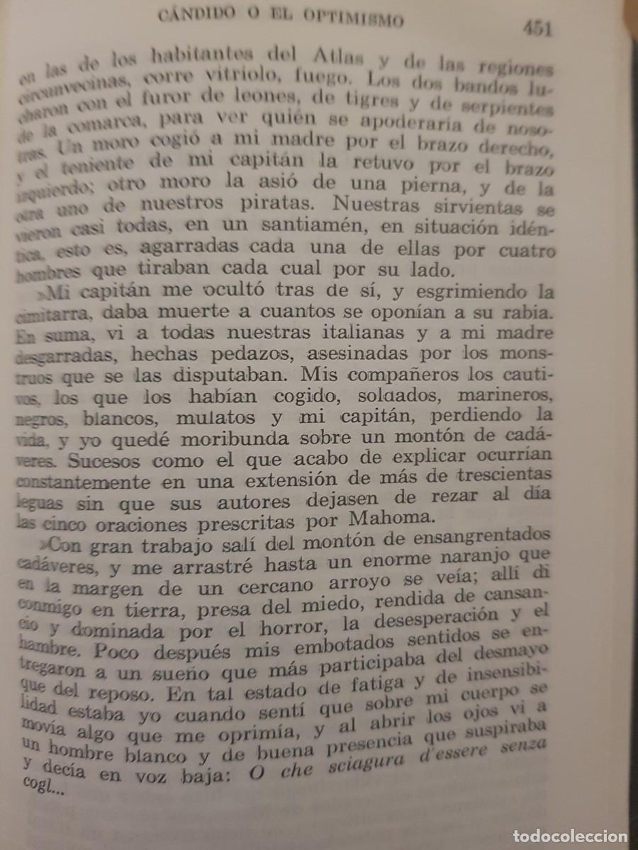 Libros: VOLTAIRE - OBRAS ESTELARES - ED. AUGUSTO - 1971 - Foto 9