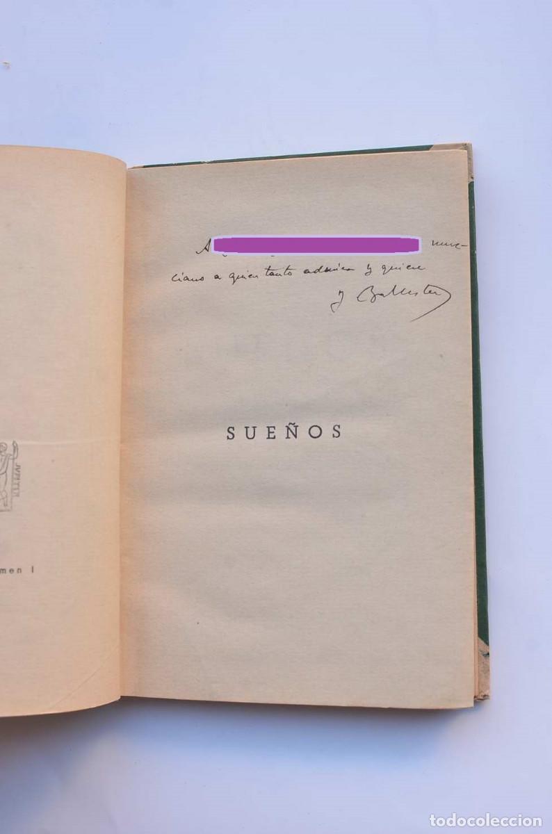 Libros: Sue&ntilde;os - BALLESTER, Jos&eacute; - Con dedicatoria aut&oacute;grafa del autor - Foto 2