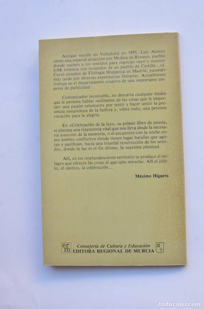 Libros: Celebraci&oacute;n de la luz - ALONSO, Luis - Foto 4