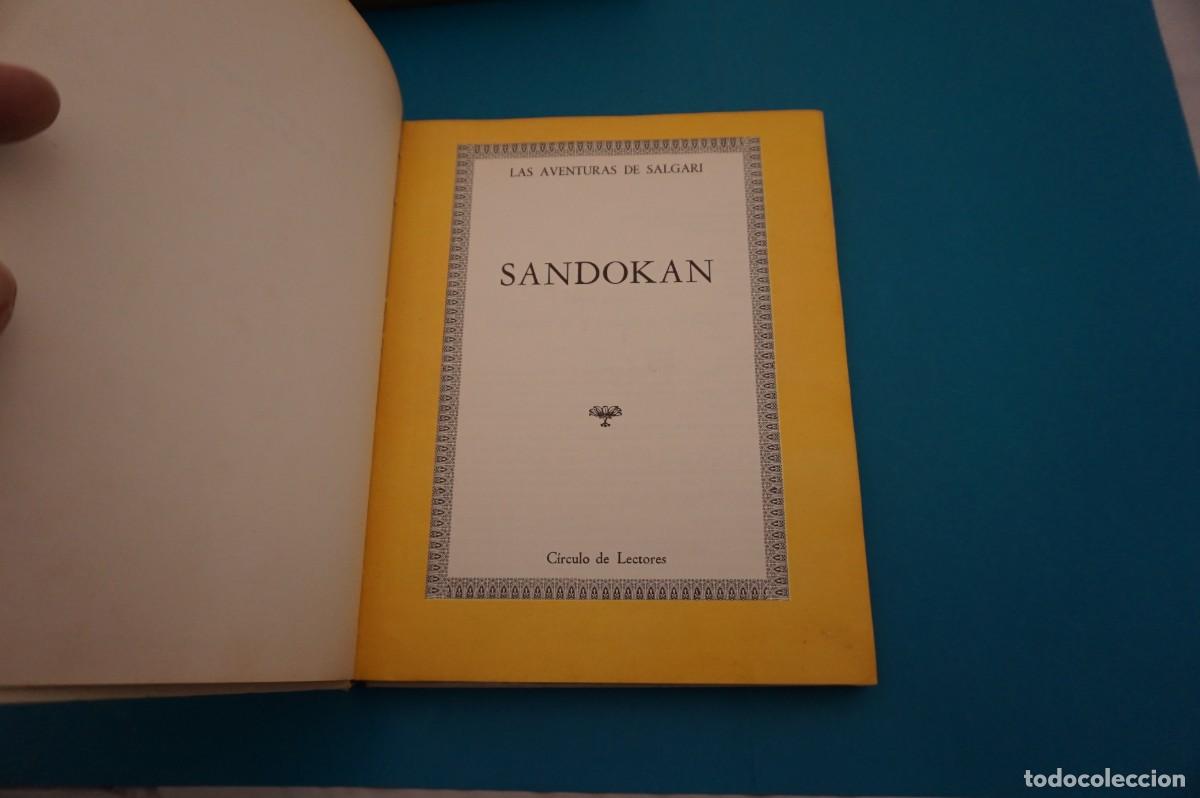 Libros: 16D/ LAS AVENTURAS DE SALGARI - SANDOKAN / EDICIONES VULCANO - Foto 2
