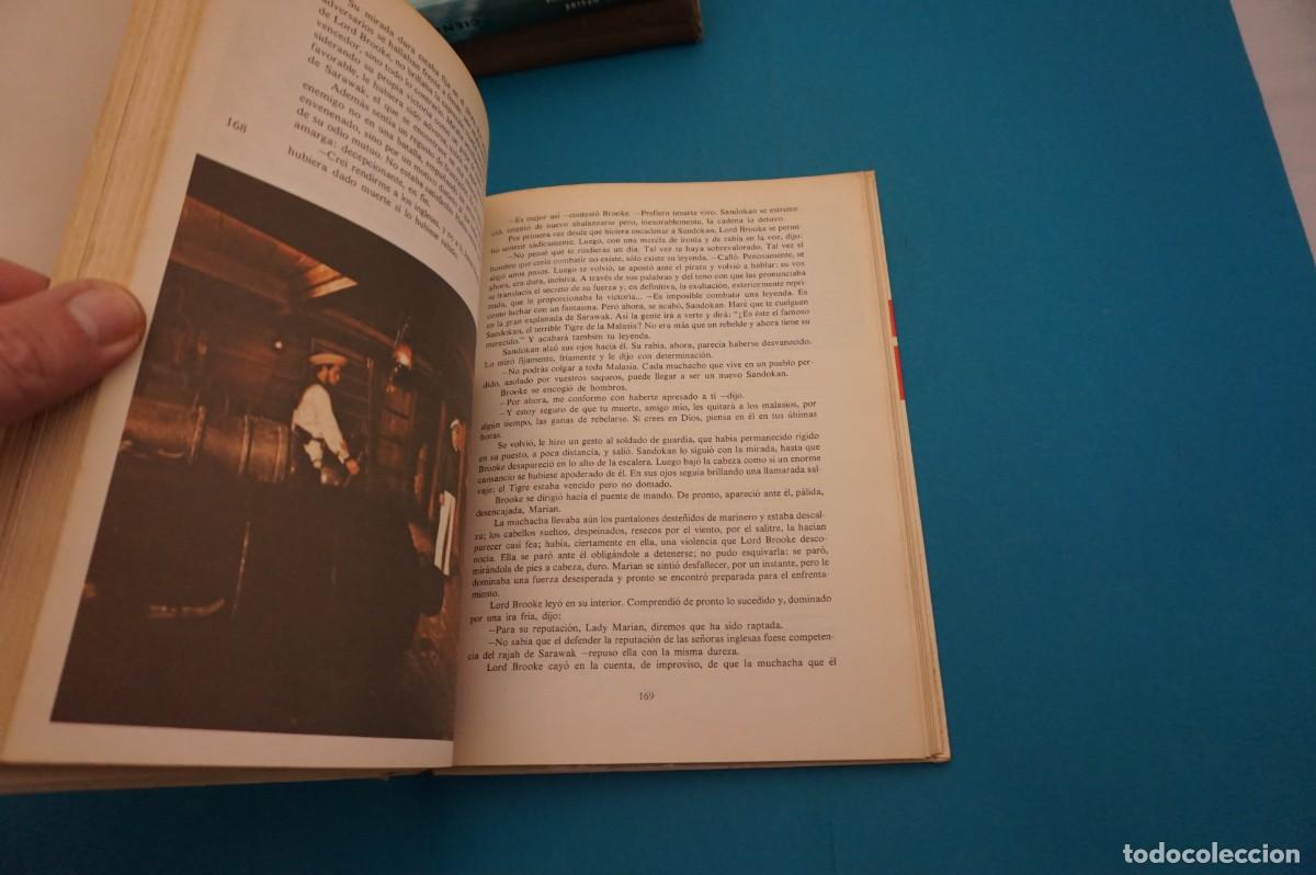 Libros: 16D/ LAS AVENTURAS DE SALGARI - SANDOKAN / EDICIONES VULCANO - Foto 4