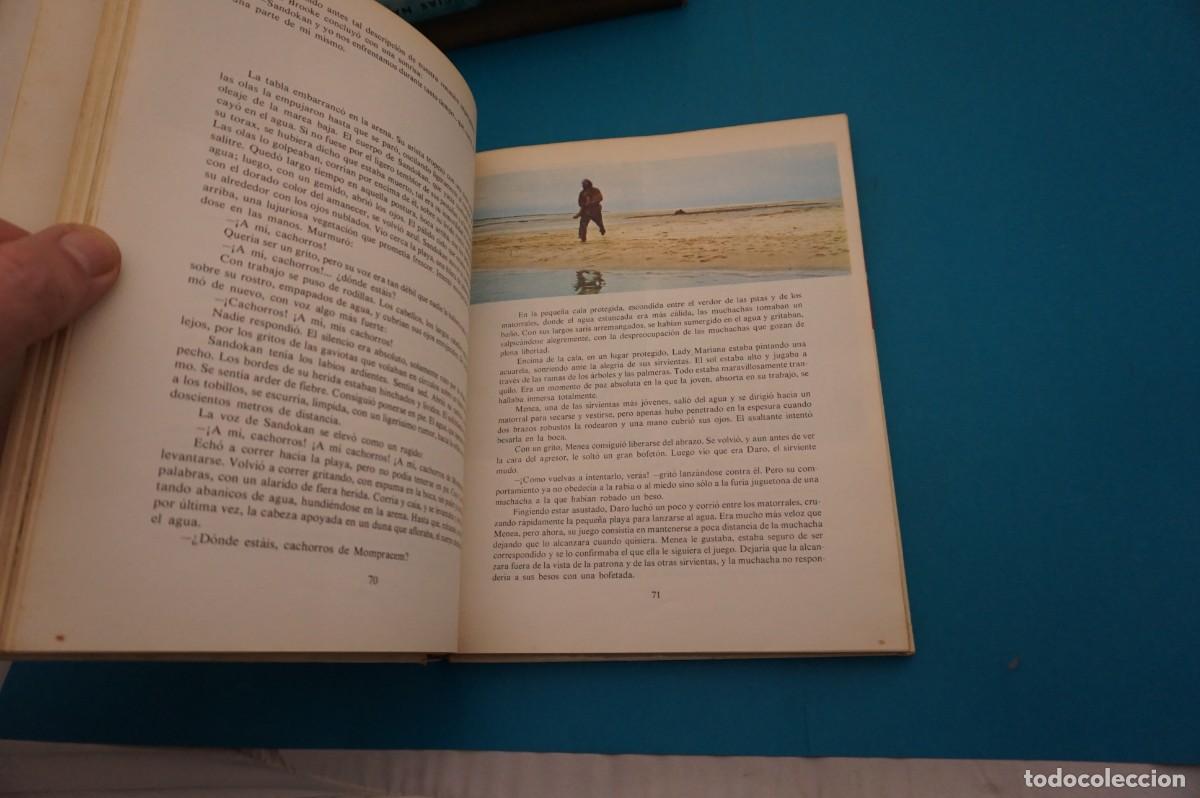 Libros: 16D/ LAS AVENTURAS DE SALGARI - SANDOKAN / EDICIONES VULCANO - Foto 5