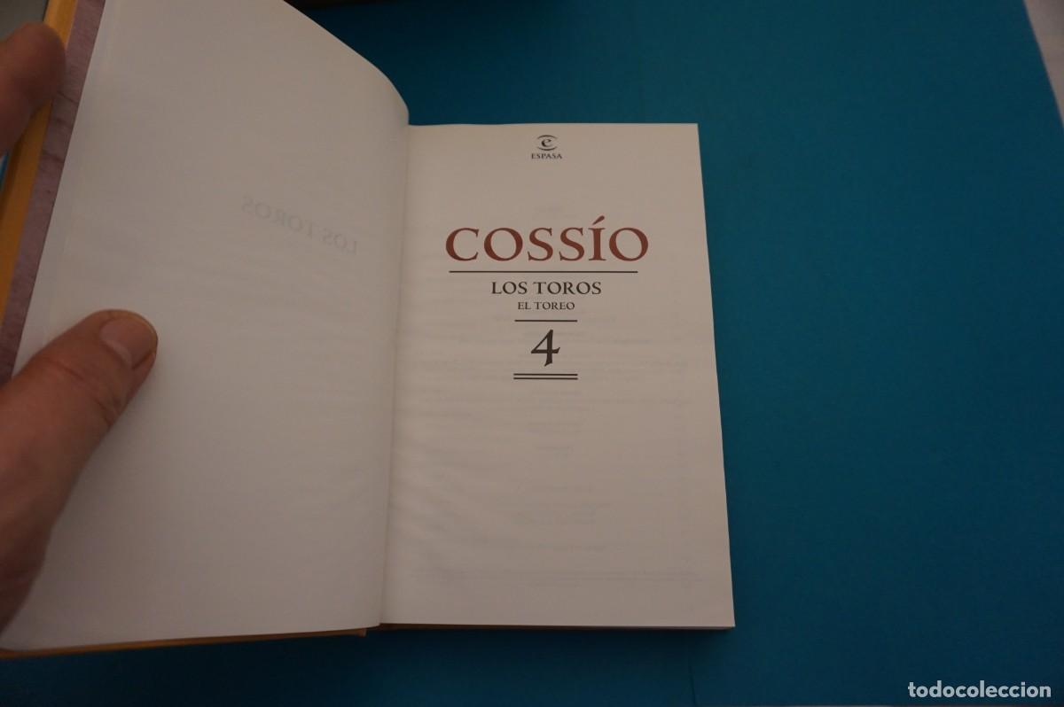 Libros: 16D/ COSSIO - LOS TOROS - EL TORO 4 - Foto 2