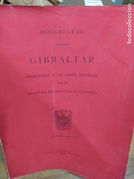 Libros: Documentos sobre Gibraltar. 1965. EP.1035 - Foto 5