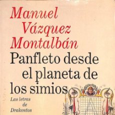 Libros: PANFLETO DESDE EL PLANETA DE LOS SIMIOS