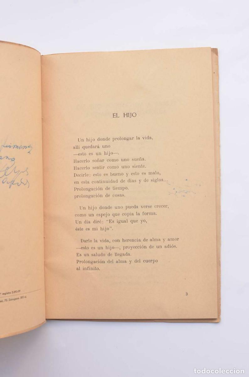 Libros: De la paz el alma y el pan - REYES DARIAS, Alfredo - Dedicatoria aut&oacute;grafa del autor - Foto 4