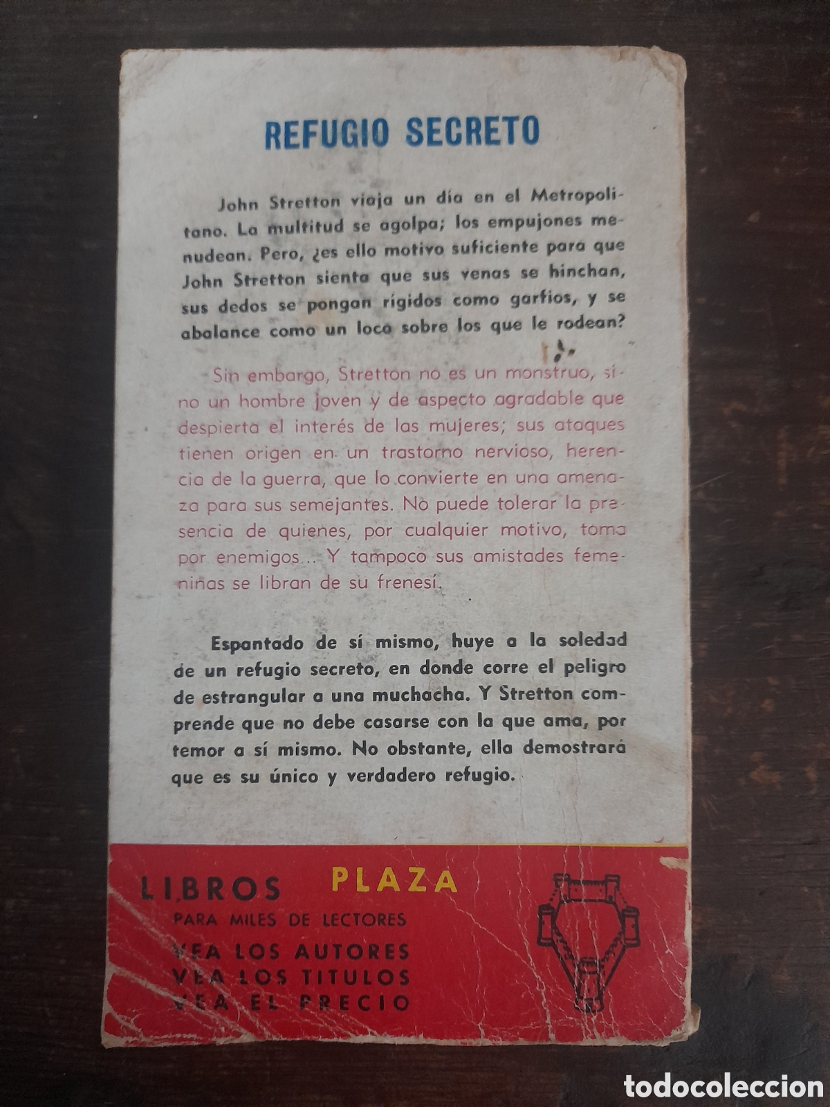 Libros: Refugio Secreto, Warwick Deeping - PLAZA 1957 - Foto 3