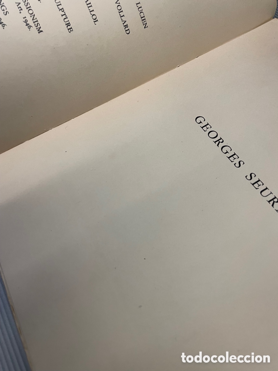 Libros: Seurat. John Rewald. Paris, Ed.Albin Michel, 1948. - Foto 3