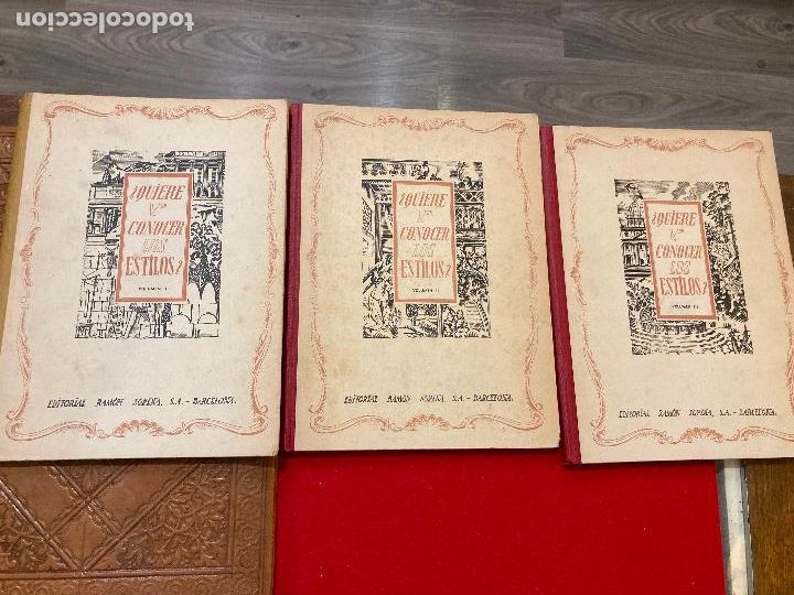 Libros: Libros Quiere ud conocer los estilos , medievales, renacimiento,moderno,oriental,antiguo.Edit Sopena