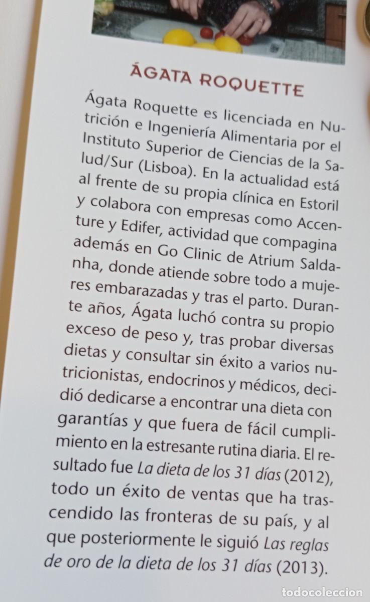 Libros: LA DIETA DE LOS 31 D&Iacute;AS, AGATA ROQUETTE - Foto 3