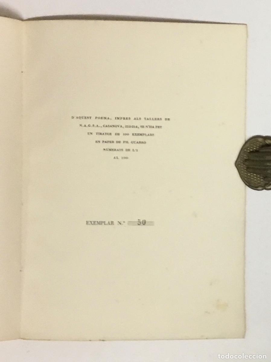 Libros: LA MORT DE L&Oacute;S. (Poema Coreogr&agrave;fic). - GASSOL, Ventura. - Foto 6