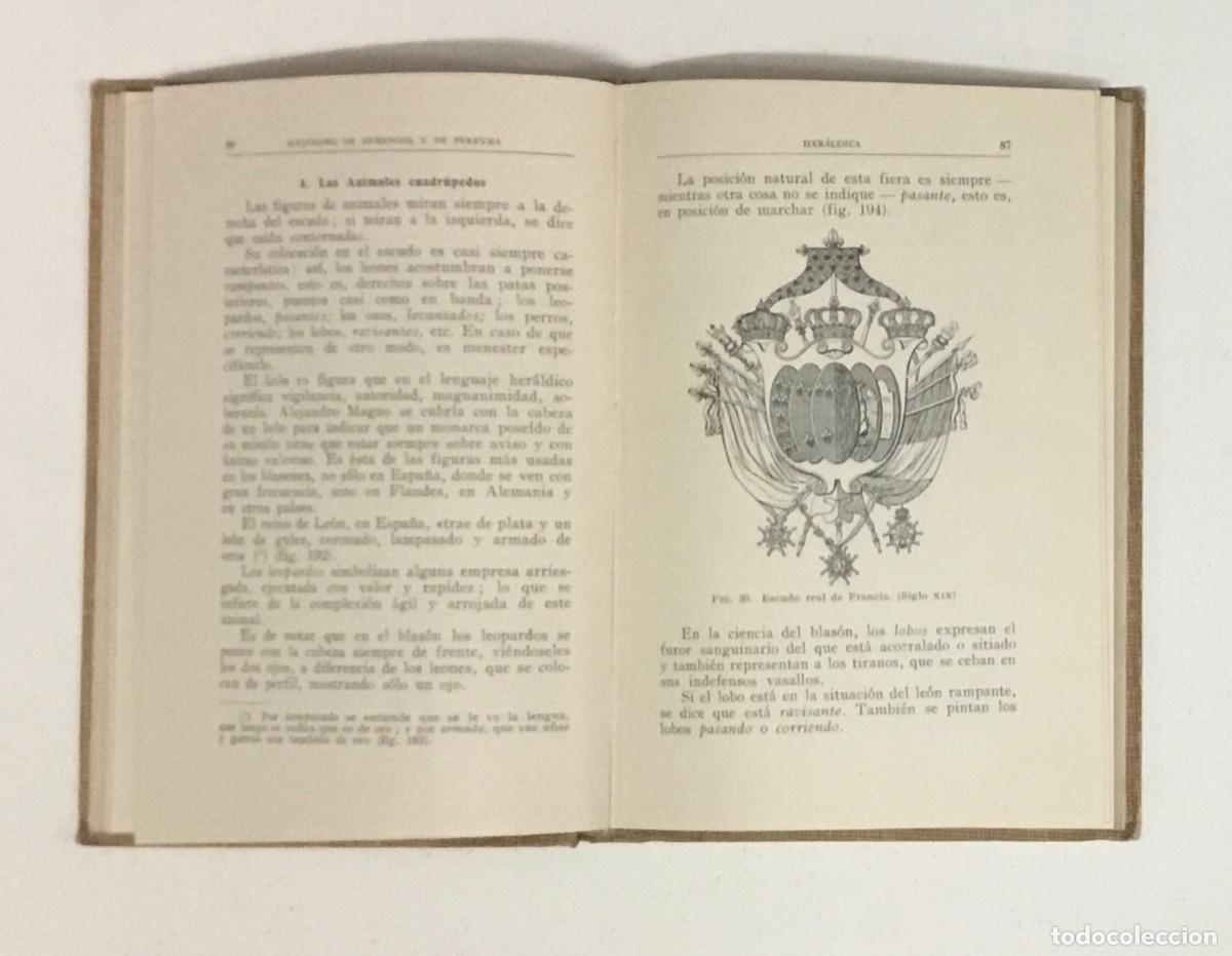 Libros: HER&Aacute;LDICA. - ARMENGOL Y DE PEREYRA, Alejandro de. - Foto 3