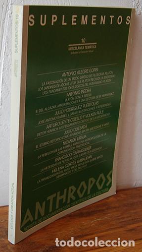 Libros: ANTHROPOS. Revista de Documentaci&oacute;n Cient&iacute;fica de la Cultura. 10 SUPLEMENTOS. Miscel&aacute;nea tem&aacute;tica - - Foto 2