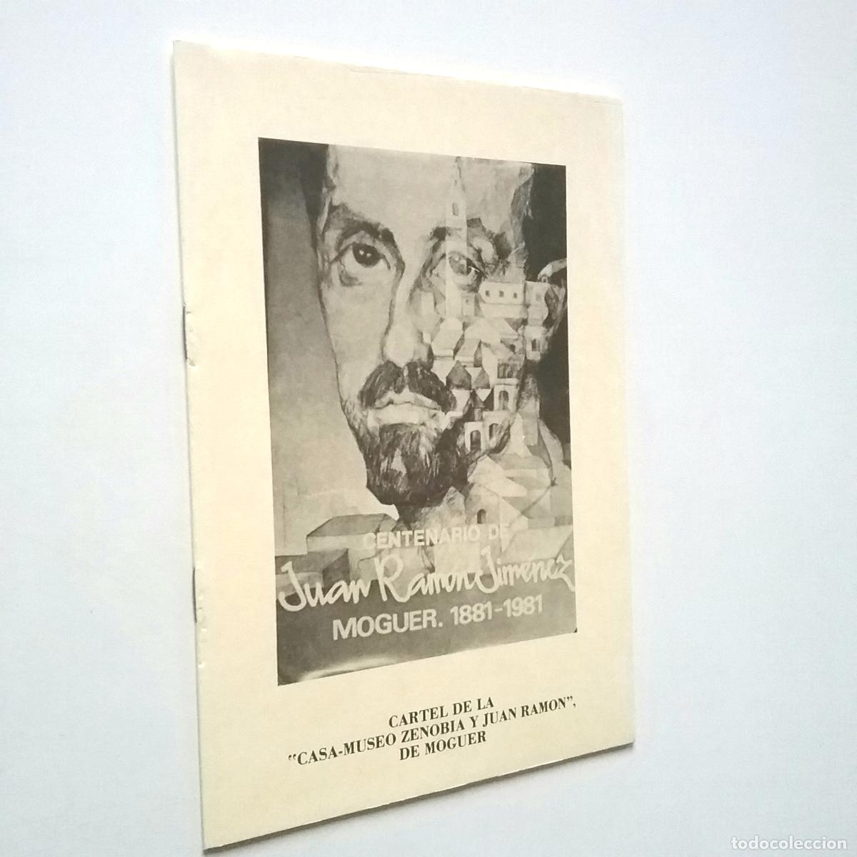 Libros: Centenario de Juan Ram&oacute;n Jim&eacute;nez. Moguer 1881-1981. - Foto 1
