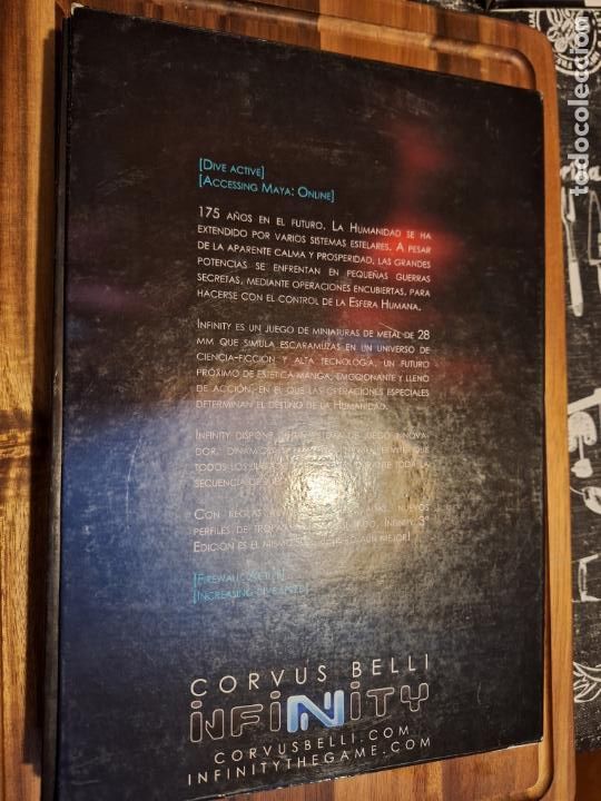 Libros: Corvus Belli - Infinity - N3. Libro b&aacute;sico + libro de reglas - Foto 3