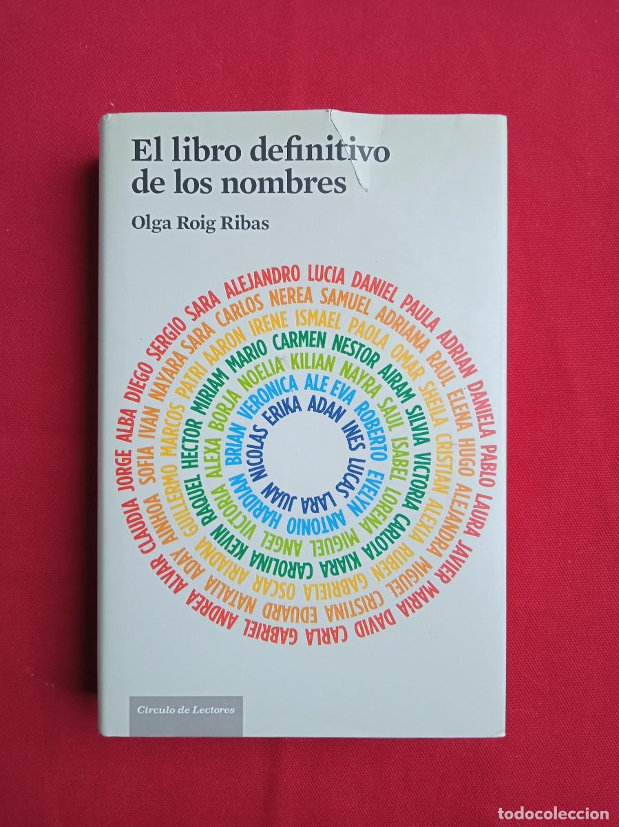 Libros: OLGA ROIG - EL LIBRO DEFINITIVO DE LOS NOMBRES - Foto 1